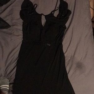 Long black formal dress